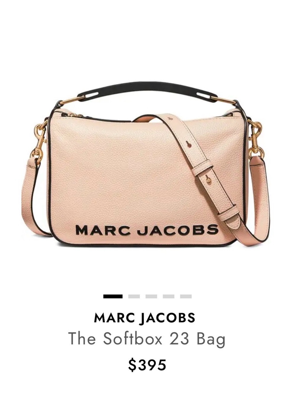 Marc Jacobs the soft box bag 23